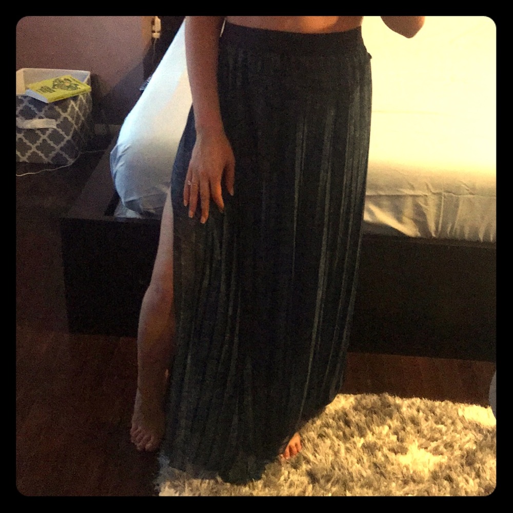 Long flowy skirt